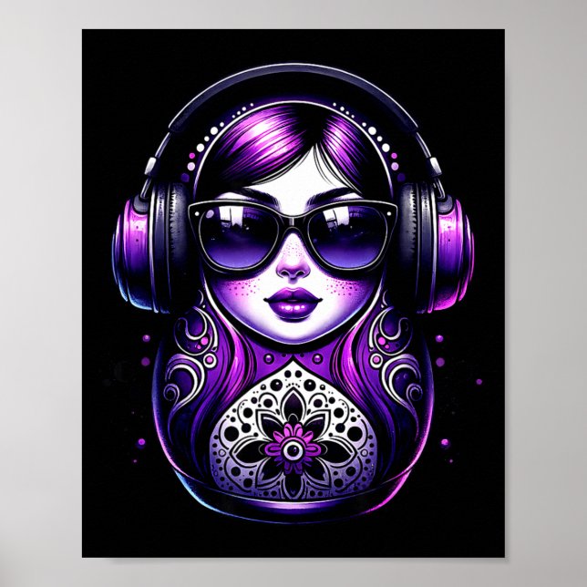 Poster Russian Matryoshka Music Russia Russian Matryoshka (Devant)