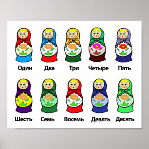 Poster Russian Nesting Doll (Matryoshka)