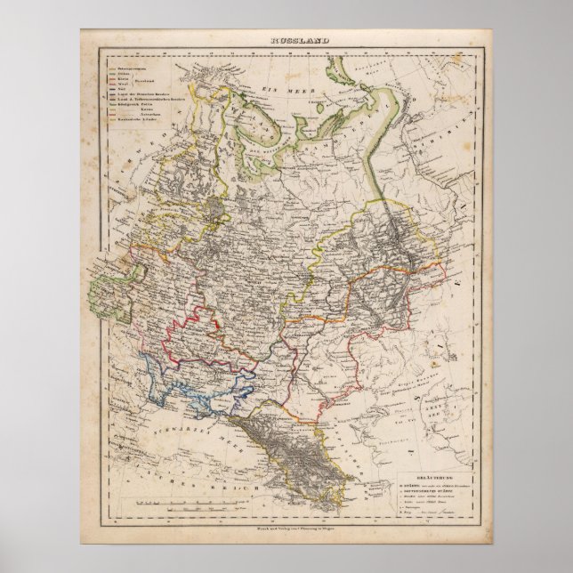 Poster Russie et Ukraine (Devant)