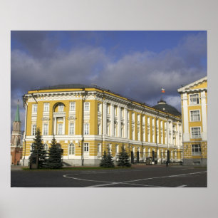 Poster Russie, Moscou, Kremlin, Palais du Sénat,