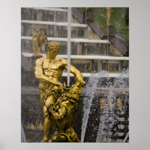 Poster Russie, Saint-Pétersbourg, Peterhoff (aka 3