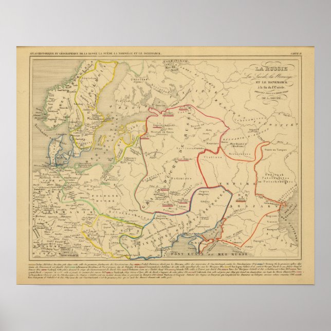 Poster Russie, Suède, Norvège 2 (Devant)