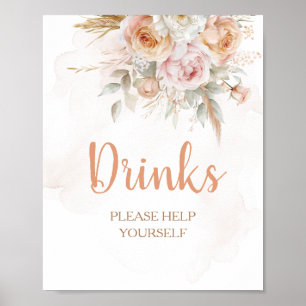 Poster Rustic Floral n'est-elle pas Onederful Birthday Bo