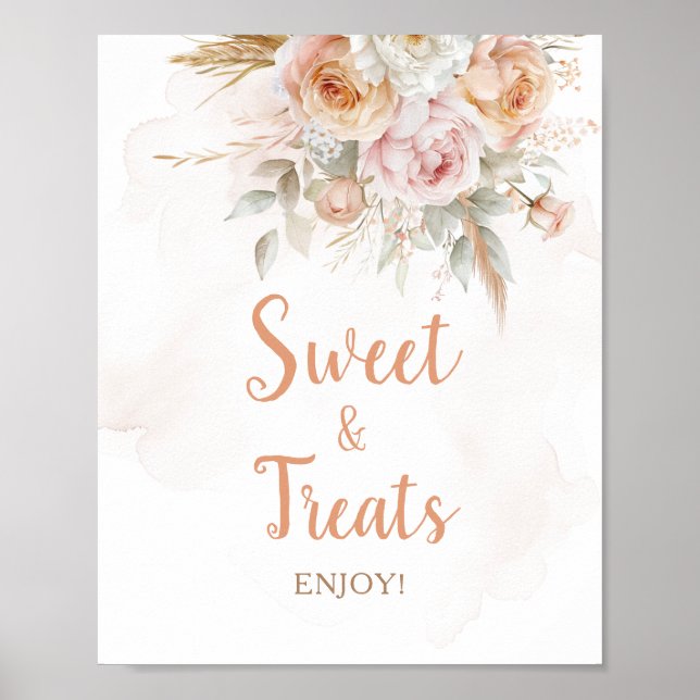 Poster Rustic Floral n'est-elle pas Onederful Sweet and T (Devant)