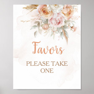 Poster Rustic Floral n'est-elle pas une fêteuse fête d'an