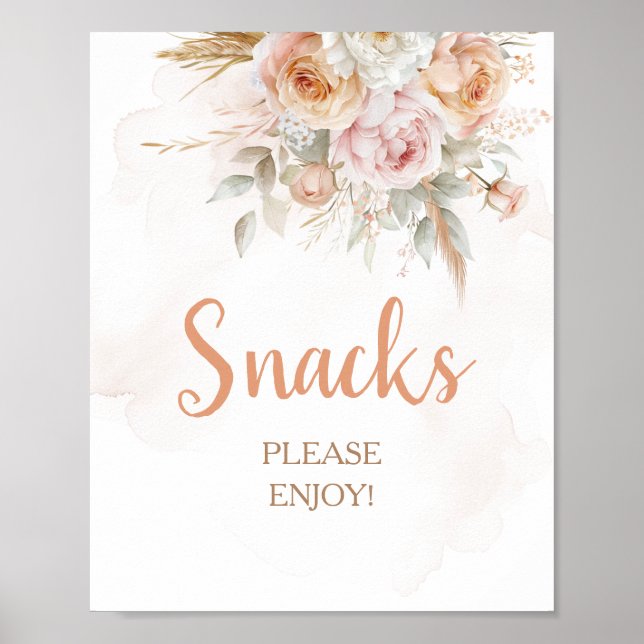 Poster Rustic Floral n'est pas elle fabuleux Anniversaire (Devant)