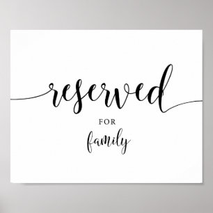 Poster Rustique réservé pour la réception de mariage en f