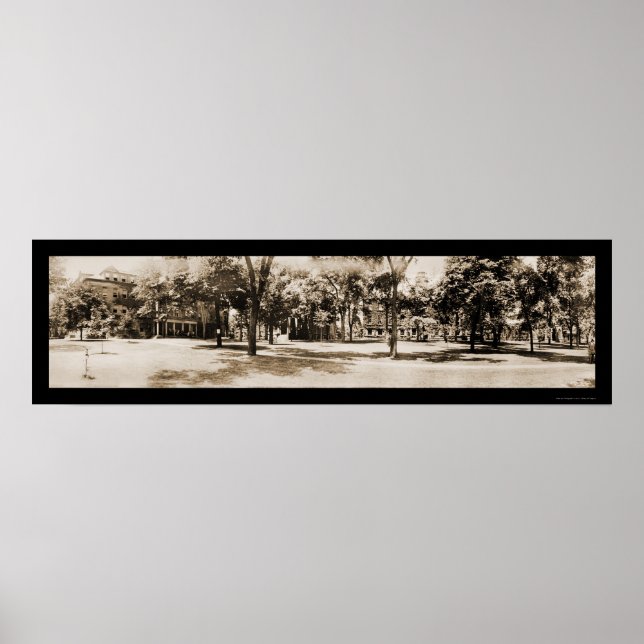 Poster Rutgers University NJ Photo 1913 (Devant)