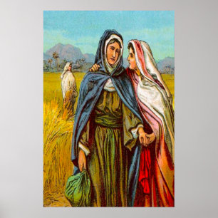 Poster Ruth 1 Ruth Aller Avec L'Affiche Naomi