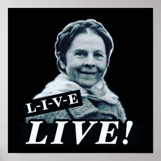 Poster Ruth Gordon Harold et Maude LIVE