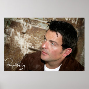 Poster Ryan Kelly Music - Poster- Veste en cuir-"Signé"