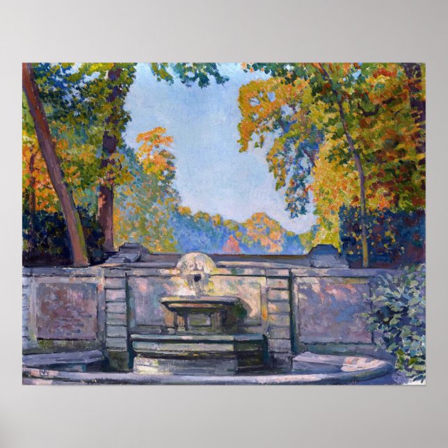 Poster Rysselberghe - Fontaine (Devant)