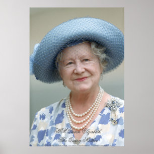 Poster S.M. la Reine Elizabeth, la reine mère