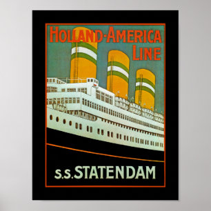 Poster s.s. Statendam