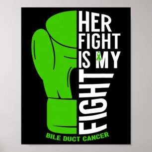 Poster Sa Lutte Est Ma Lutte Bile Duction Cancer Sensibil