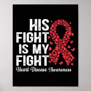 Poster Sa Lutte Est Ma Lutte Contre Les Maladies Cardiaqu