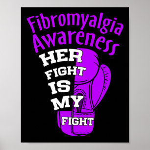 Poster Sa Lutte Est Ma Lutte Fibromyalgie Neurobiologique