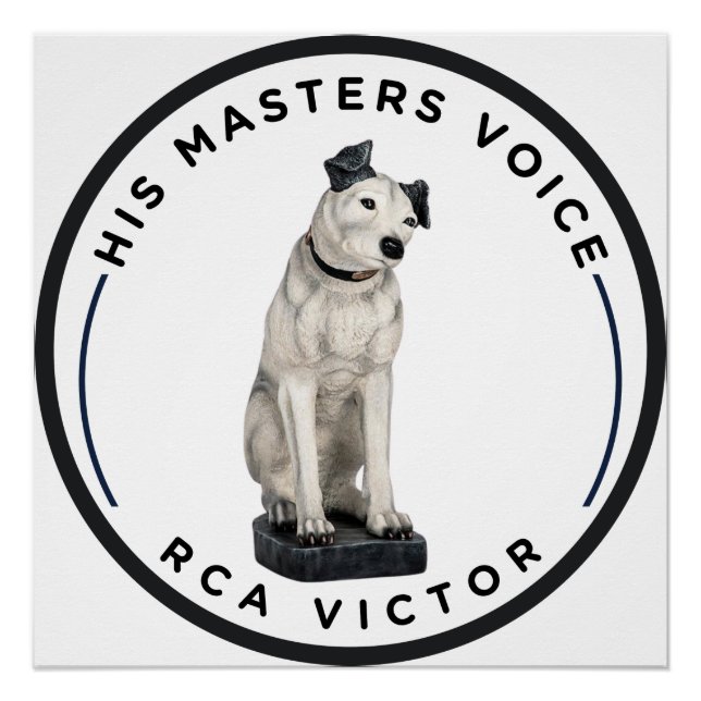Poster Sa maîtrise de la voix RCA Victor (Devant)