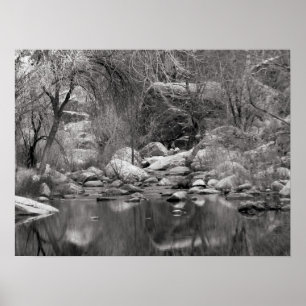 Poster Sabino Creek en hiver photographique