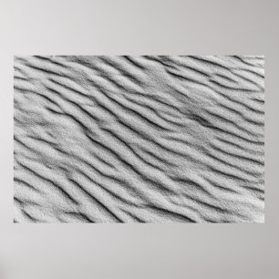 Poster Sable gris