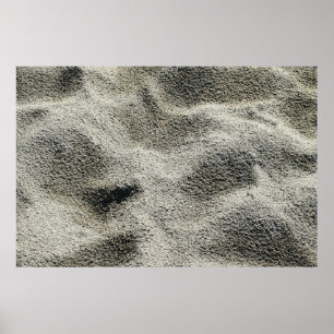 Poster Sable gris