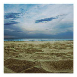 Poster Sable sur la plage