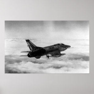 Poster Sabre F-100 superbe