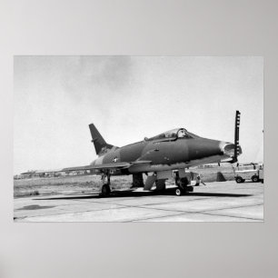 Poster Sabre F-100 superbe