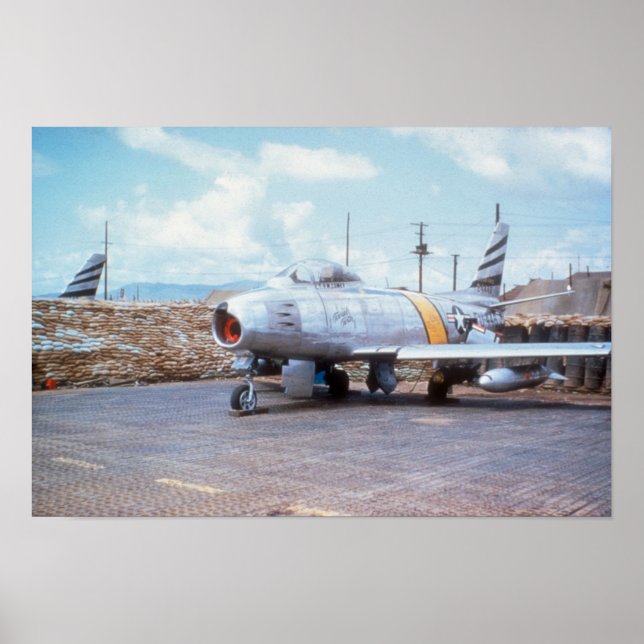 Poster Sabre F-86 (Devant)