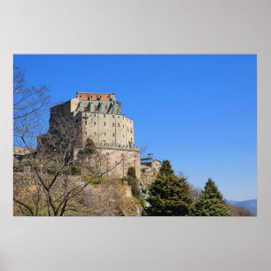 Poster Sacra di San Michele ou Abbaye Saint-Michel