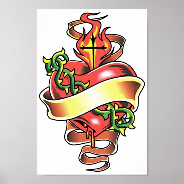 Poster Sacré Coeur (Devant)