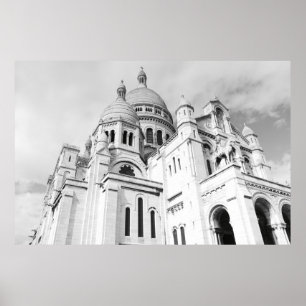 Poster Sacré-Cœur de Montmartre Paris Sacre Coeur