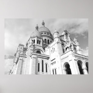 Poster Sacré-Cœur de Montmartre Paris Sacre Coeur