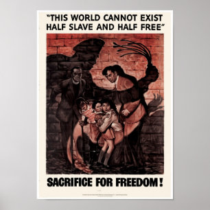 Poster Sacrifice de la liberté