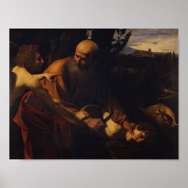 Poster Sacrifice d'Isaac (Devant)