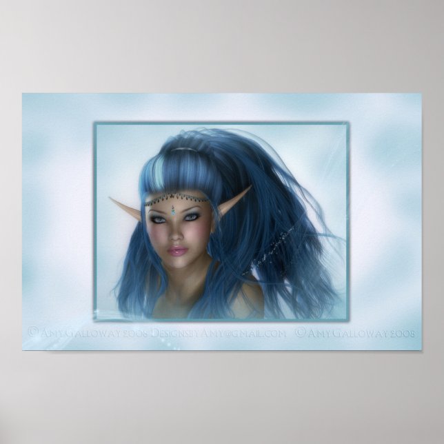 Poster Saffire (Devant)