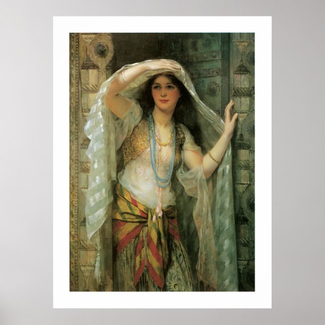 Poster Safie, l'une des trois Dames de Bagdad (Devant)