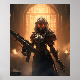 Poster Saga des modèles mécaniques