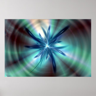 Poster Sagesse bleue