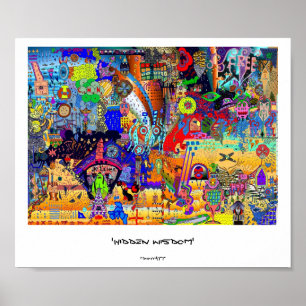 POSTER 'SAGESSE CACHÉE'