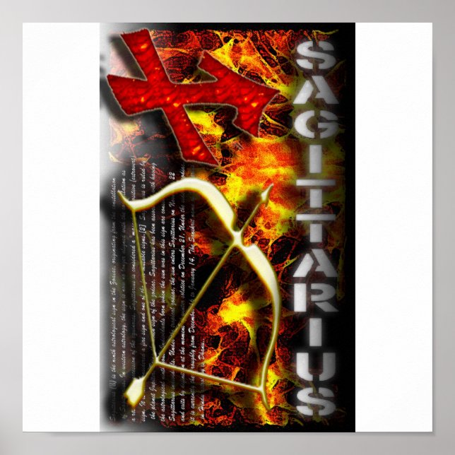 POSTER SAGITTARIUS (Devant)