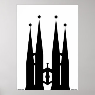 Poster Sagrada Familia