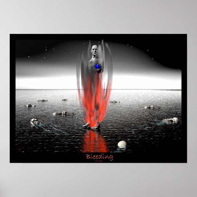 Poster Saignement (Devant)