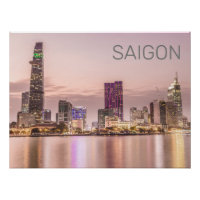 Saigon Ho Chi Minh Ville HCMC Vietnam Sunset
