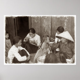 Poster Saigon Vietnam 1968 A