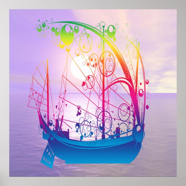 Poster Sailing (Devant)