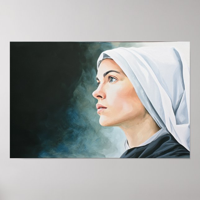 Poster Saint Angela Merici: Light of Faith and Wisdom (Devant)