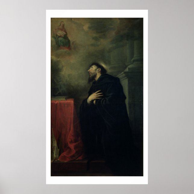 Poster Saint Augustin, 1663 (Devant)