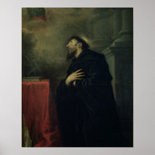 Poster Saint Augustin, 1663