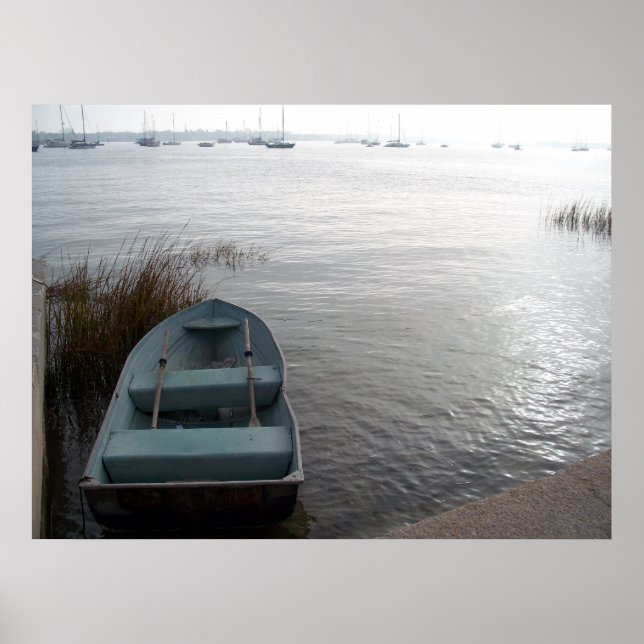 Poster Saint Augustine Florida Bateau Voiliers (Devant)